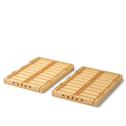 Liewood WESTON Aufbewahrungsbox Medium, 2er-Pack Lemon yellow Clearance