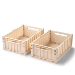 Liewood WESTON Aufbewahrungsbox Medium, 2er-Pack Apple blossom Hot