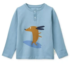 Liewood WILHELM bedrucktes Pyjama-Set Dog / fun / beach blue / mix Online