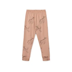 Liewood Wilhelm Bedrucktes Rüschen-Pyjama-Set Unicorn / Pale tuscany Best