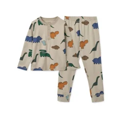 Liewood Wilhelm Pyjama-Set Dinosaurs / Mist Discount